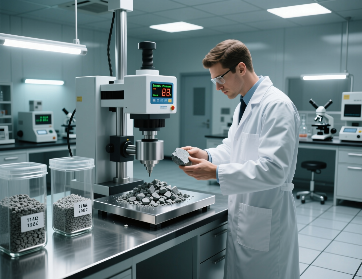 Верхнее изображение щебня